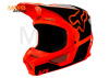 Мотошлем подростковый Fox V1 Revn Youth Helmet, Flow Orange (2021)